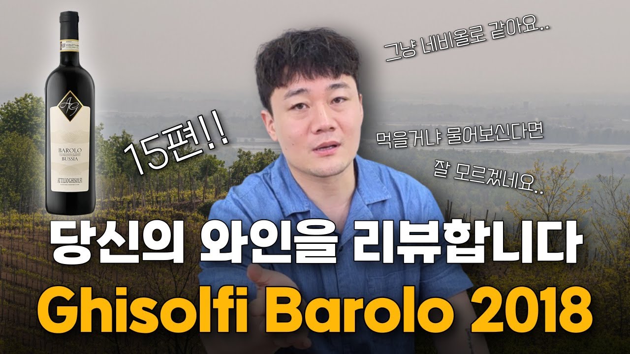 [Dang.Wa.Ri 15] Обзор вашего вина «Ghisolfi Barolo 2018»