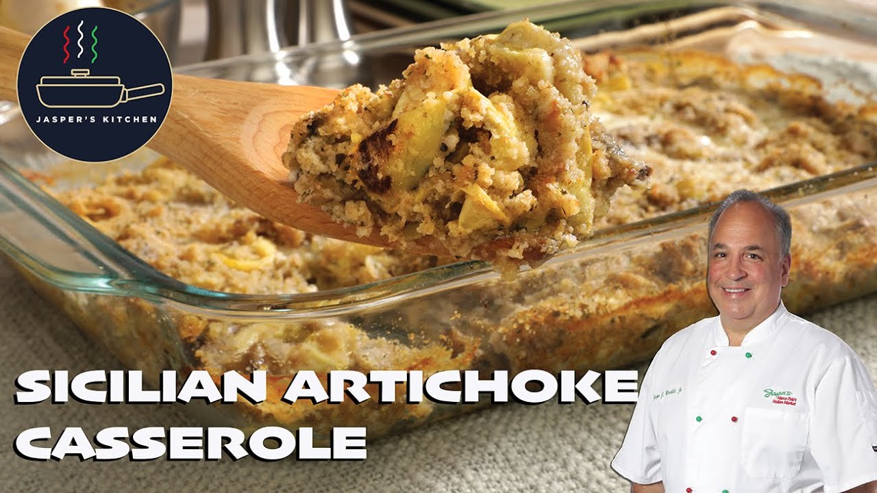 Jasper's Kitchen: Sicilian Artichoke Casserole 🥘