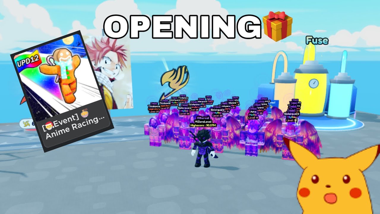 ❗️Anime Racing Clicker - 🎯OPENING FAIRY RACE 600SX SHURIKENS🎯