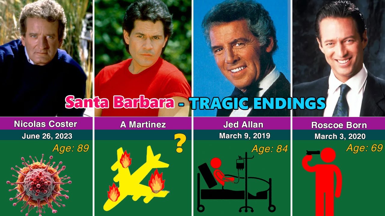 How the 27 Members of the Santa Barbara Cast Tragically Died?