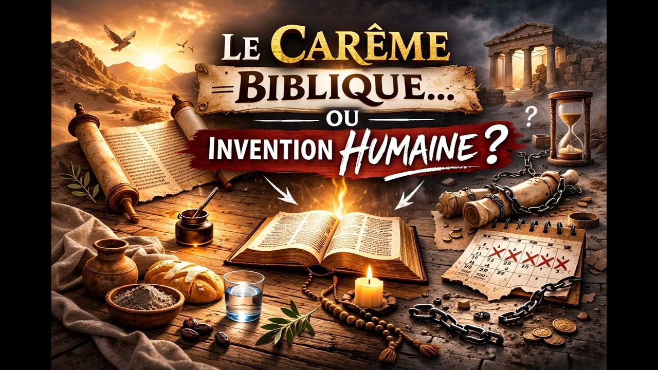 LE CARÊME : BIBLIQUE OU INVENTION HUMAINE ???