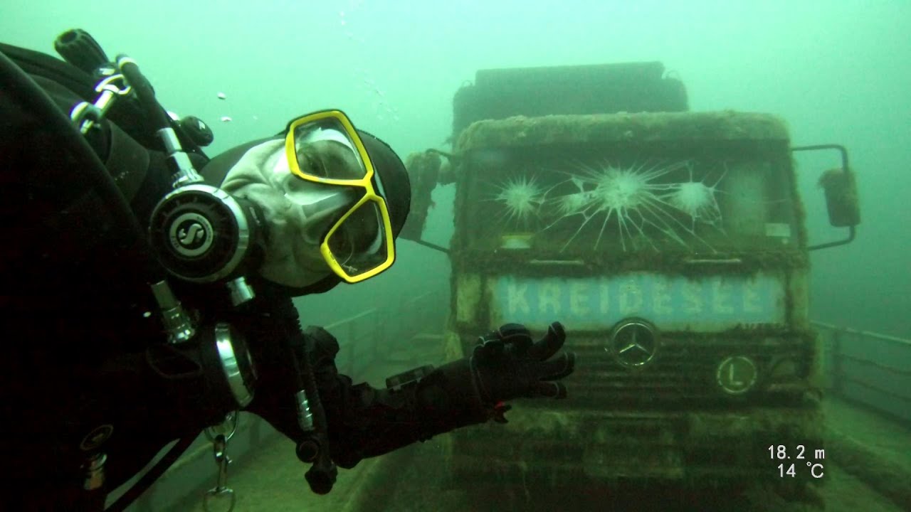 Germany's deepest playground: diving Kreidesee Hemmoor