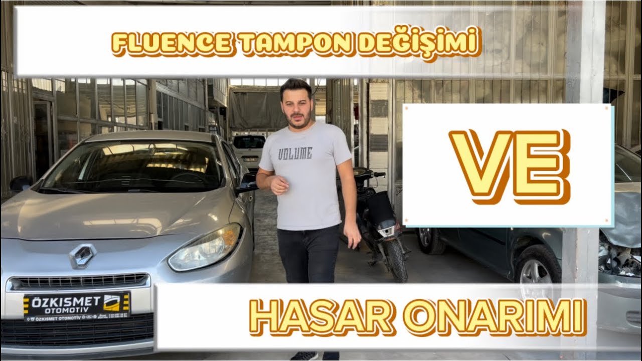 FLUENCE HASAR ONARIMI VE FLUENCE TAMPON DEĞİŞİMİ VE TAMPON AYARI @RenaultTurkey ​⁠@BMW