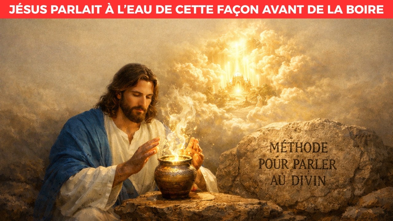 La Méthode de Jésus pour Activer la Conscience dans l’Eau
