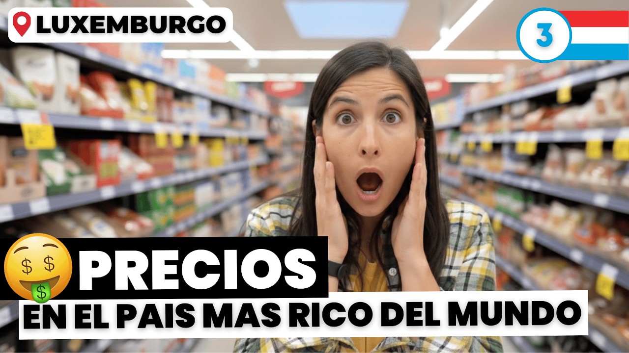 😳 NO podemos creer lo que GASTAMOS en el supermercado en LUXEMBURGO 🇱🇺 Ep.3