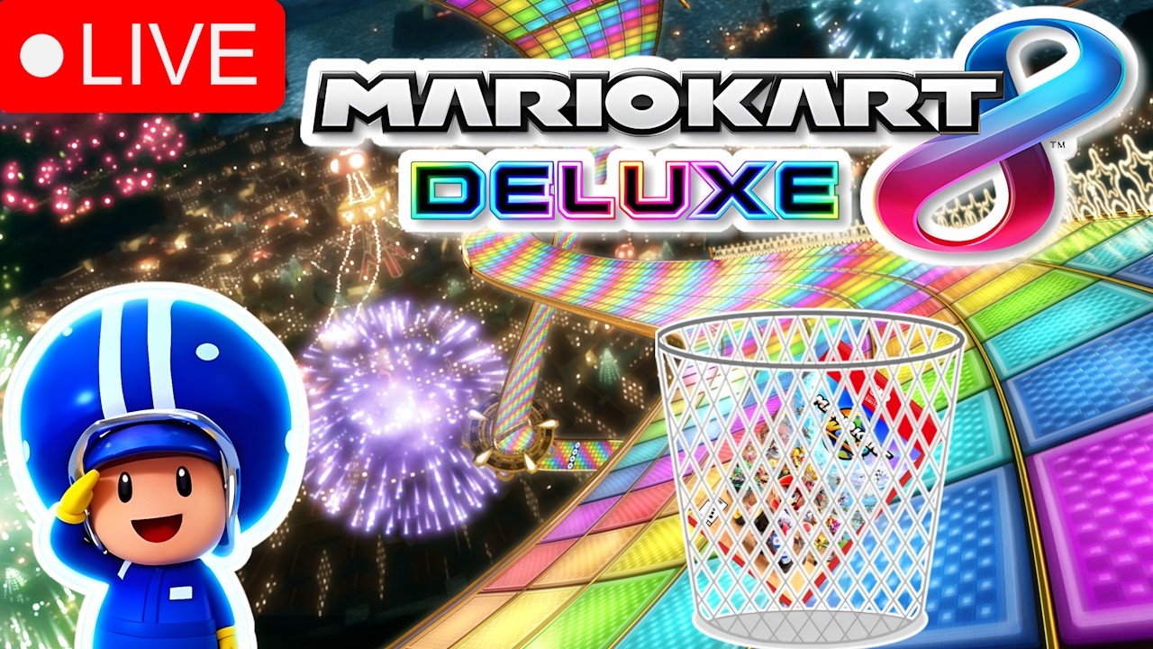 🔴Mario Kart 8 Deluxe? (Using my modded switch!)