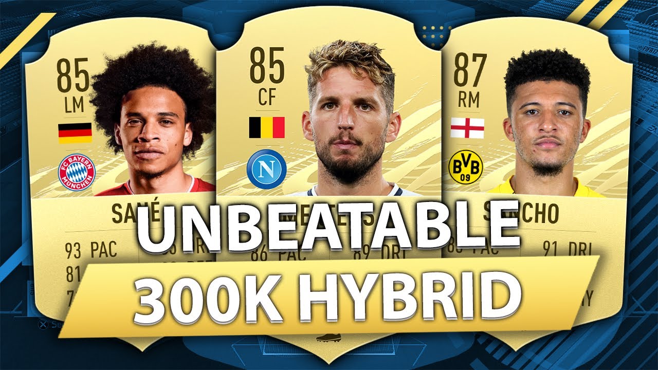 UNBEATABLE 300K HYBRID w/ SANE! FIFA 21 SQUAD BUILDER