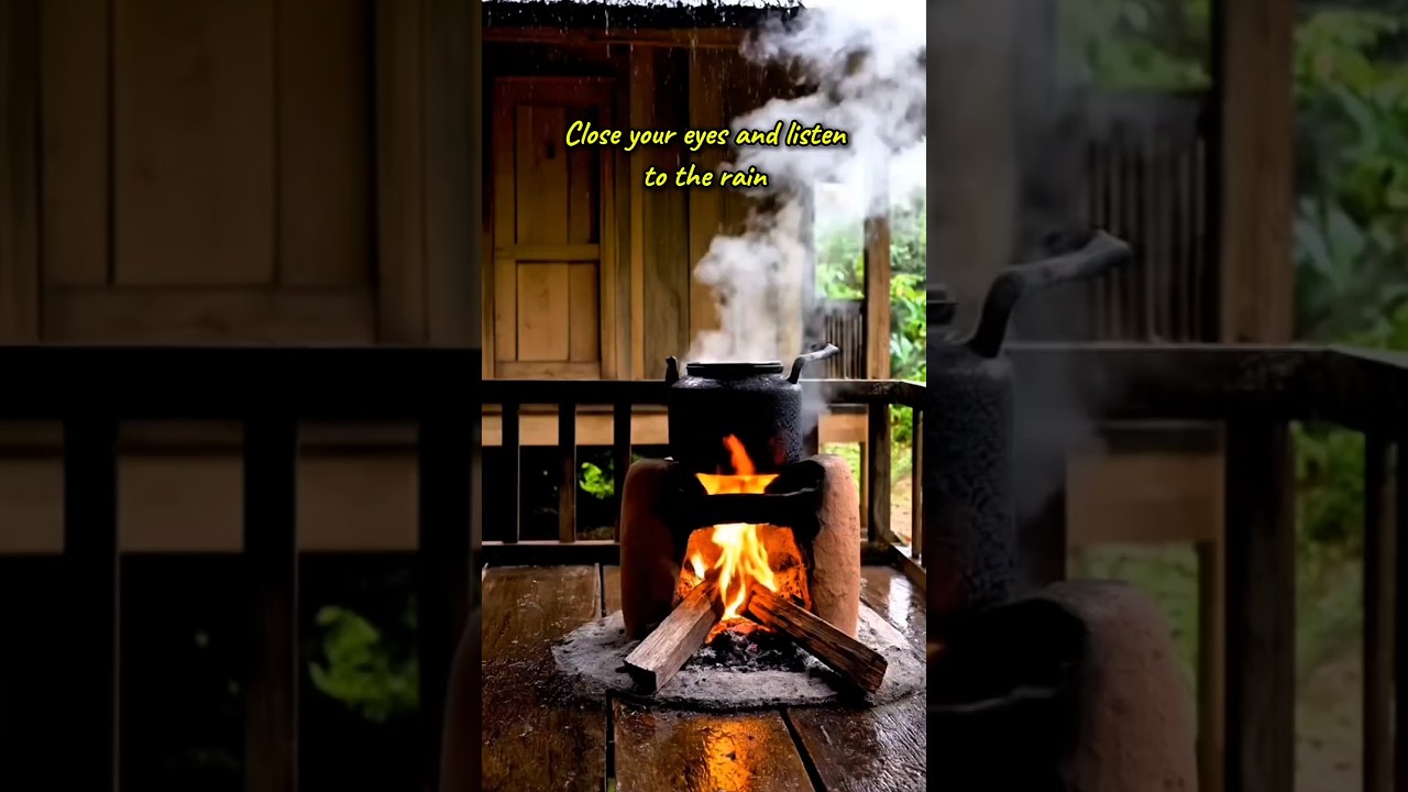 Rain Sounds on Rice Terraces 🌧️ Relaxing Tropical Nature Ambience