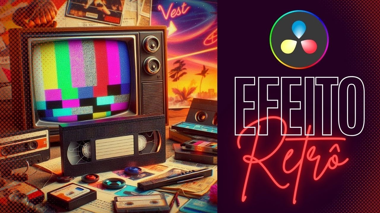 Efeito Retrô: Como Simular uma Fita VHS no DaVinci Resolve