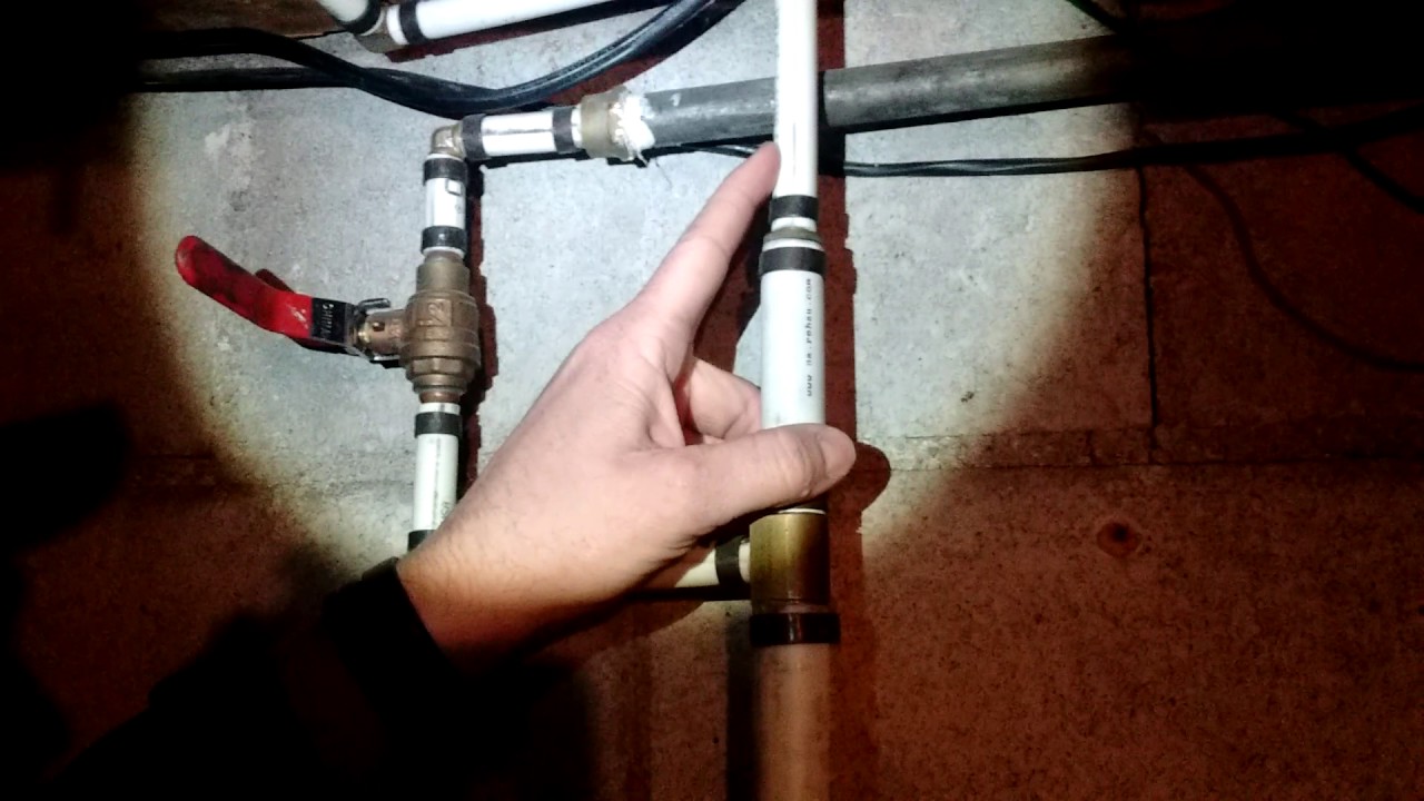 DIY Plumbing Fail