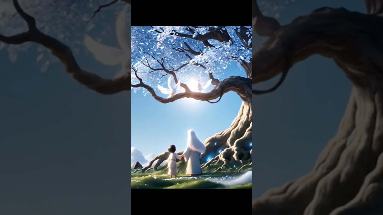 #TheWhisperingTree #SkyIslandMagic #PeacefulVisuals #NatureIn3D #DreamscapeVibes #AI #nature #peace
