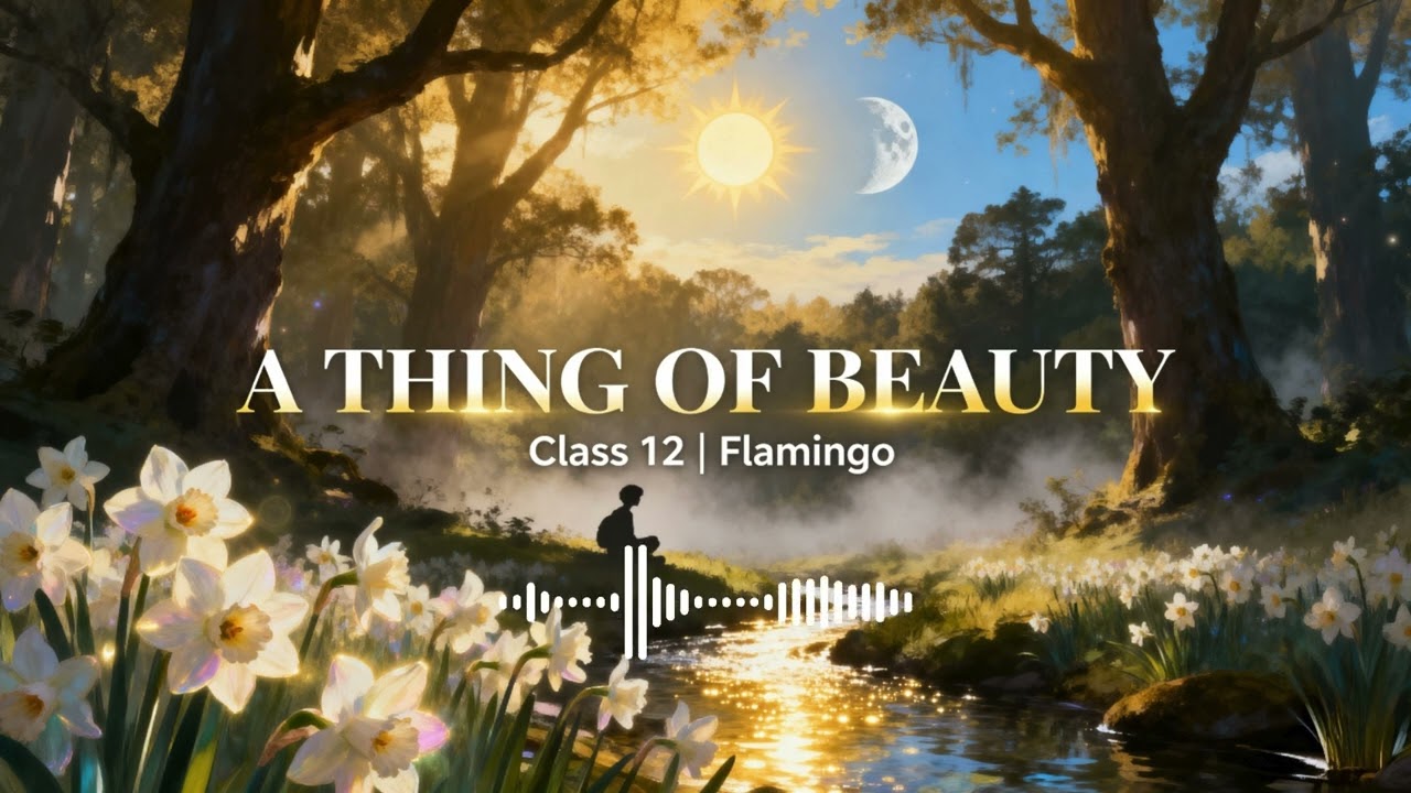 A Thing of Beauty | Class 12 | Audio Podcast | Complete & Revision friendly| Board Exam 2026|Poetry|