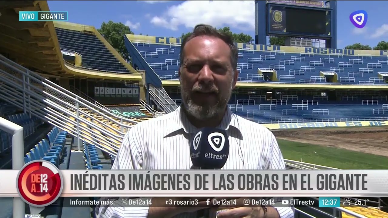 Arrancaron las obras en el Gigante