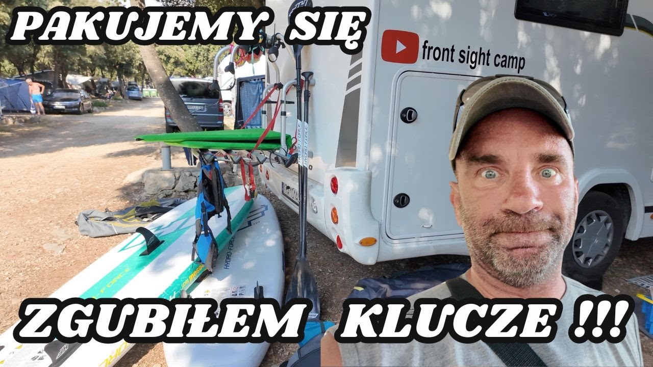 Zgubiłem klucze / Pakujemy Kampera / Pożegnalna Kolacja / vlog #40