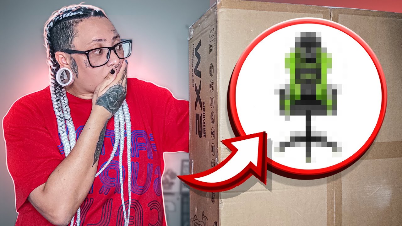 COMPREI UMA CADEIRA GAMER - MX5 MYMAX