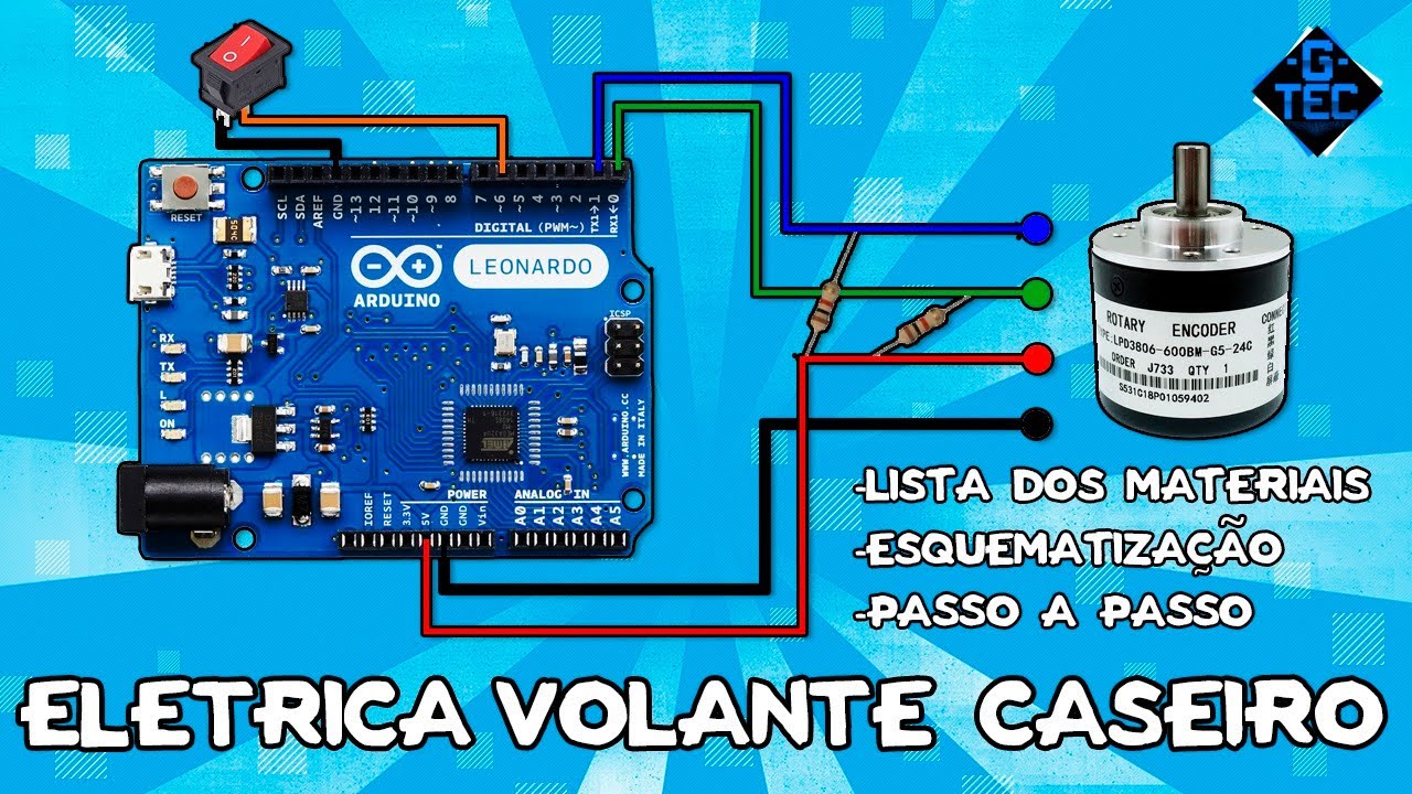 ⚡Como Fazer Elétrica Volante Caseiro - Componentes Necessários + Esquematização