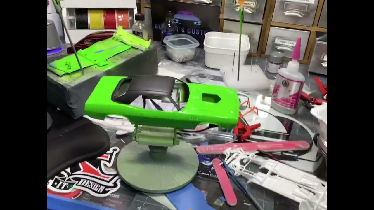 1971 Cuda update Vinyl top Zero Paints Textured Black