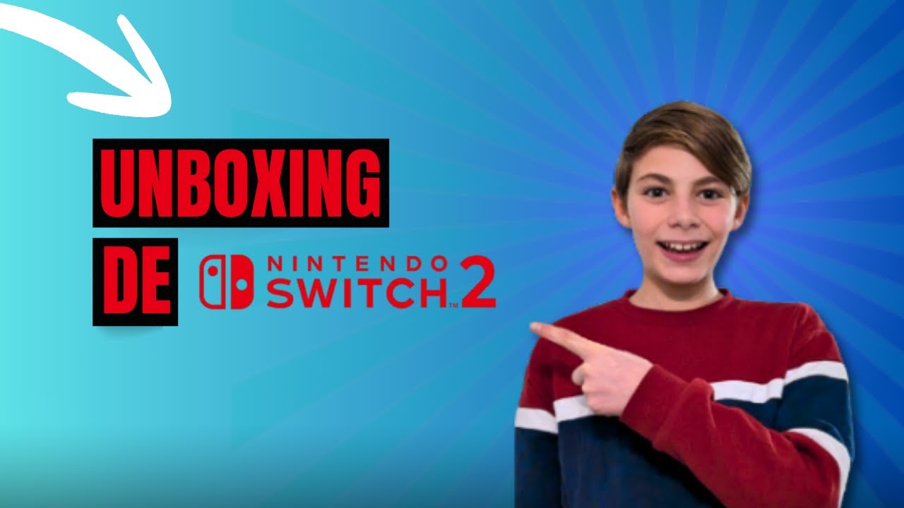 Unboxing Nintendo Switch 2.