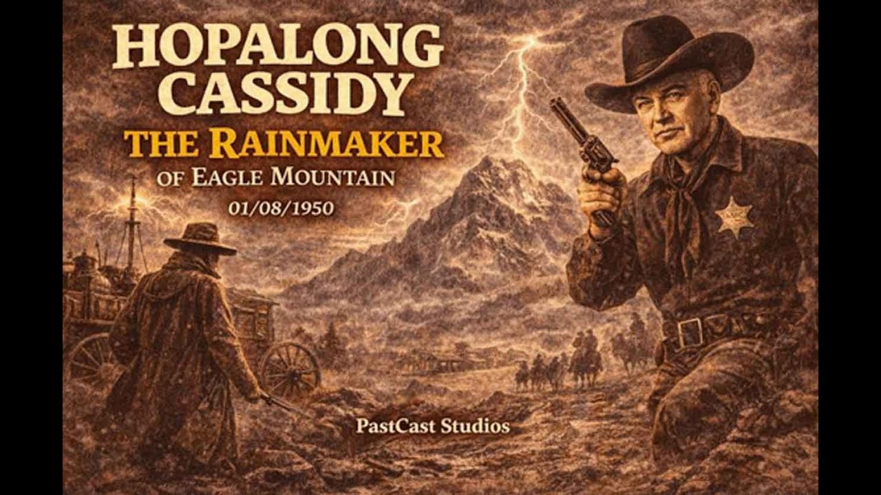 Hopalong Cassidy – “The Rainmaker of Eagle Mountain” 01:08:1950 | Classic Old Time Radio