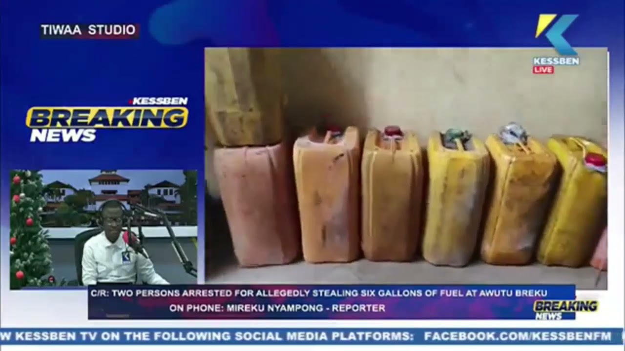 Koo Biibinii: 2 nabbed for stealing 36 gallons of fuel from Quarry company they work with