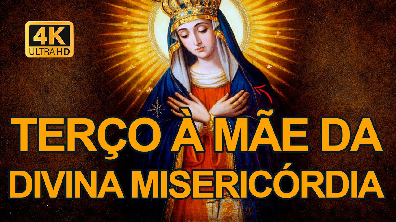 🌹 TERÇO À MÃE DA DIVINA MISERICÓRDIA | CORAÇÃO MATERNO que Cura Feridas Ocultas | Setenário [7º Dia]