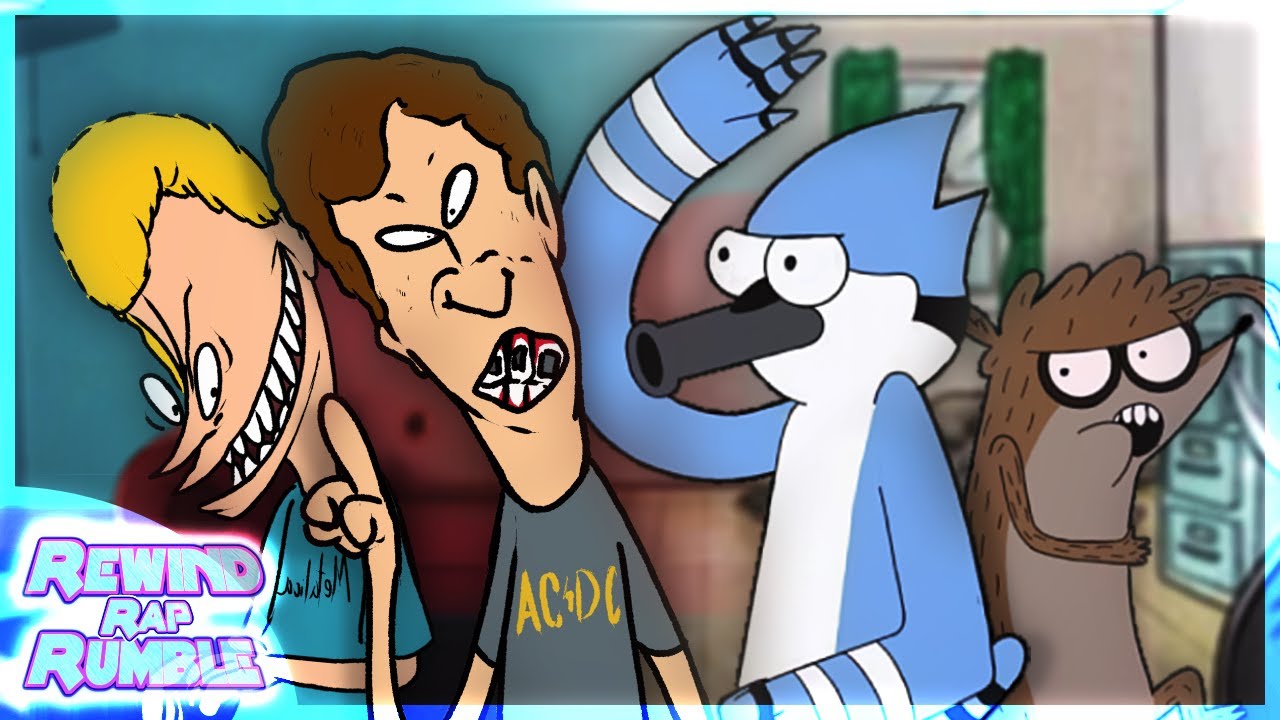 Regular Show vs Beavis and Butthead - Rewind Rap Rumble