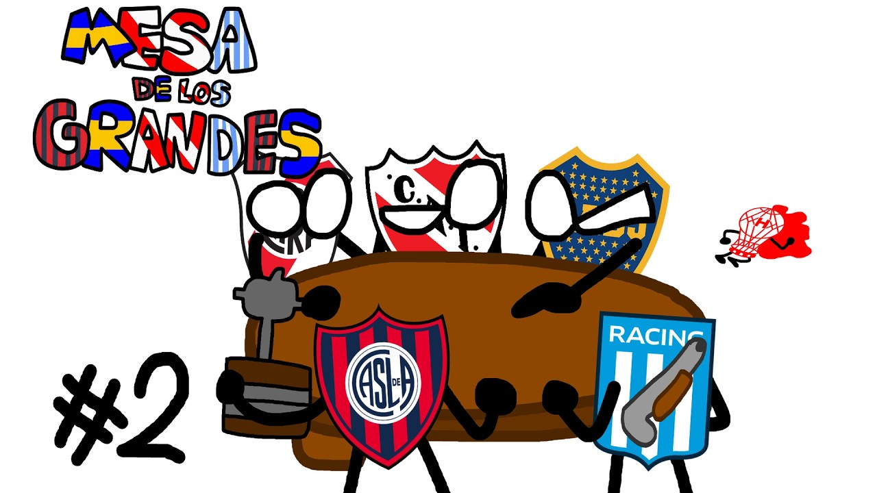 Nadie pone respeto | Mesa De Los Grandes | #2 | #humor #animation #futbol