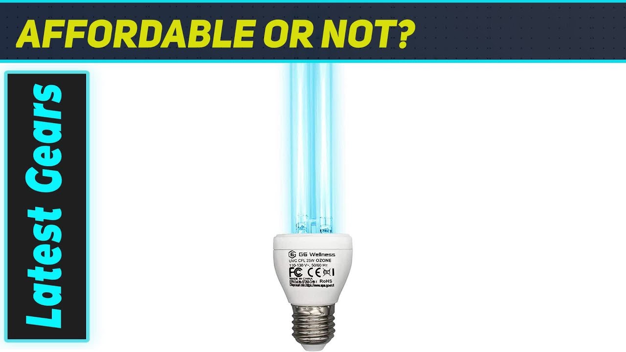 Germicidal UV Light Bulb: Effective Sanitizer or Ozone Hazard?