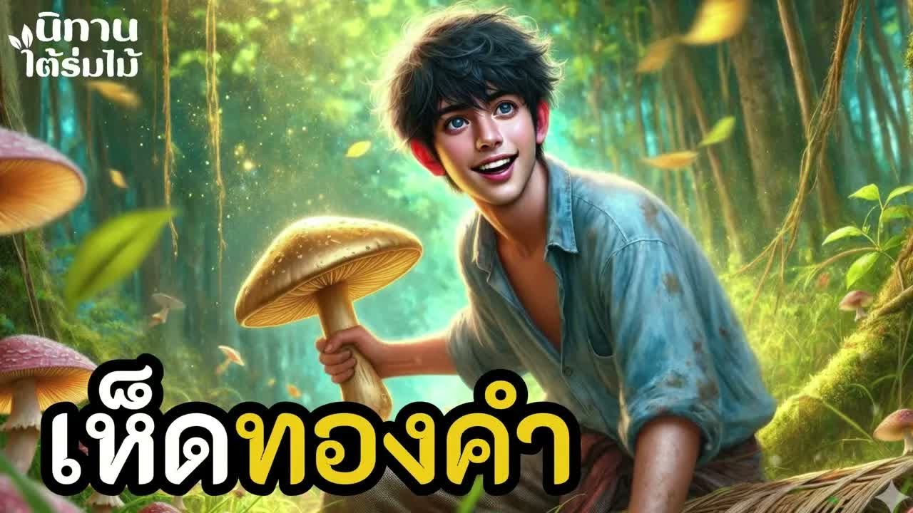 เห็ดทองคำ ｜ EP.439 #นิทานพื้นบ้าน #นิทานก่อนนอน #นิทานสอนใจ #นิทานชาวบ้าน