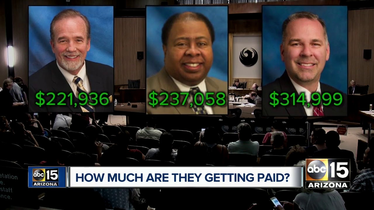 How much are public employees being paid?