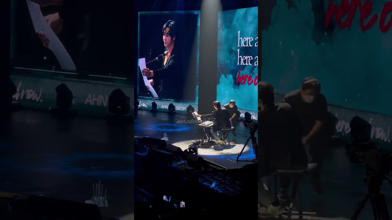 [FANCAM] Don’t Worry Dear (Reply 1988 OST) - Ahn Hyo Seop: The Present Show MNL