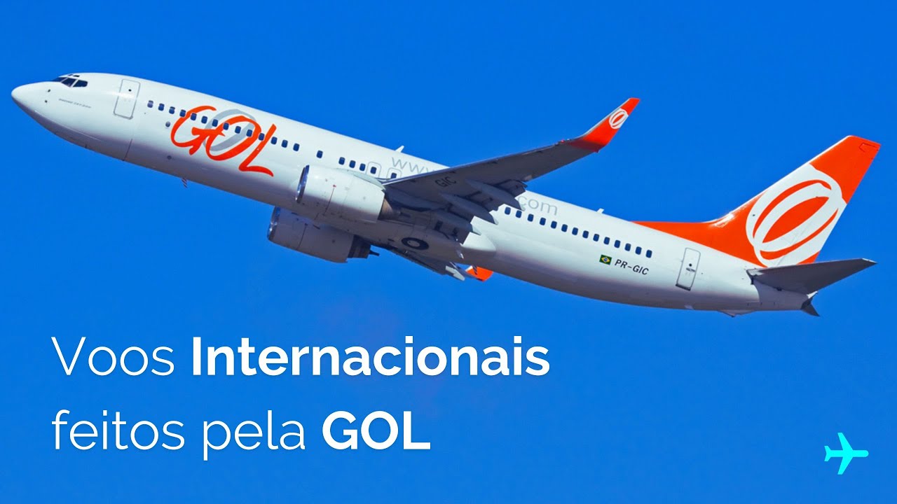 Descubra quais são os destinos internacionais da GOL Linhas Aéreas ✈︎