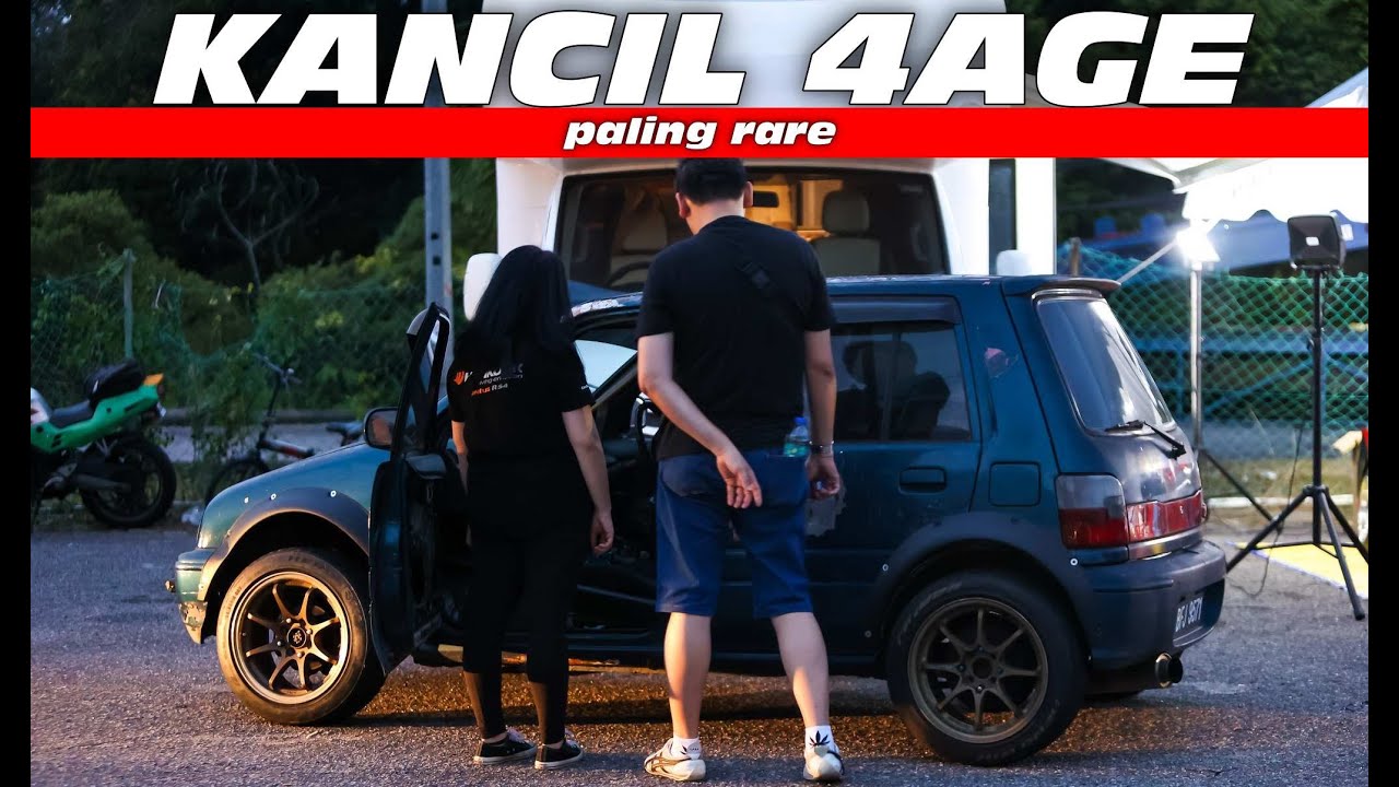 Kancil Engine 4AGE Boleh Drift