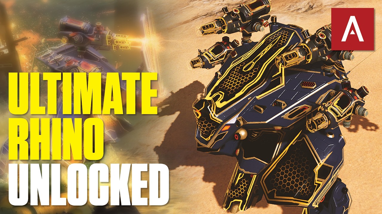 War Robots - NEW Ultimate Rhino Unlocked! WR Ultimate Rhino Gameplay