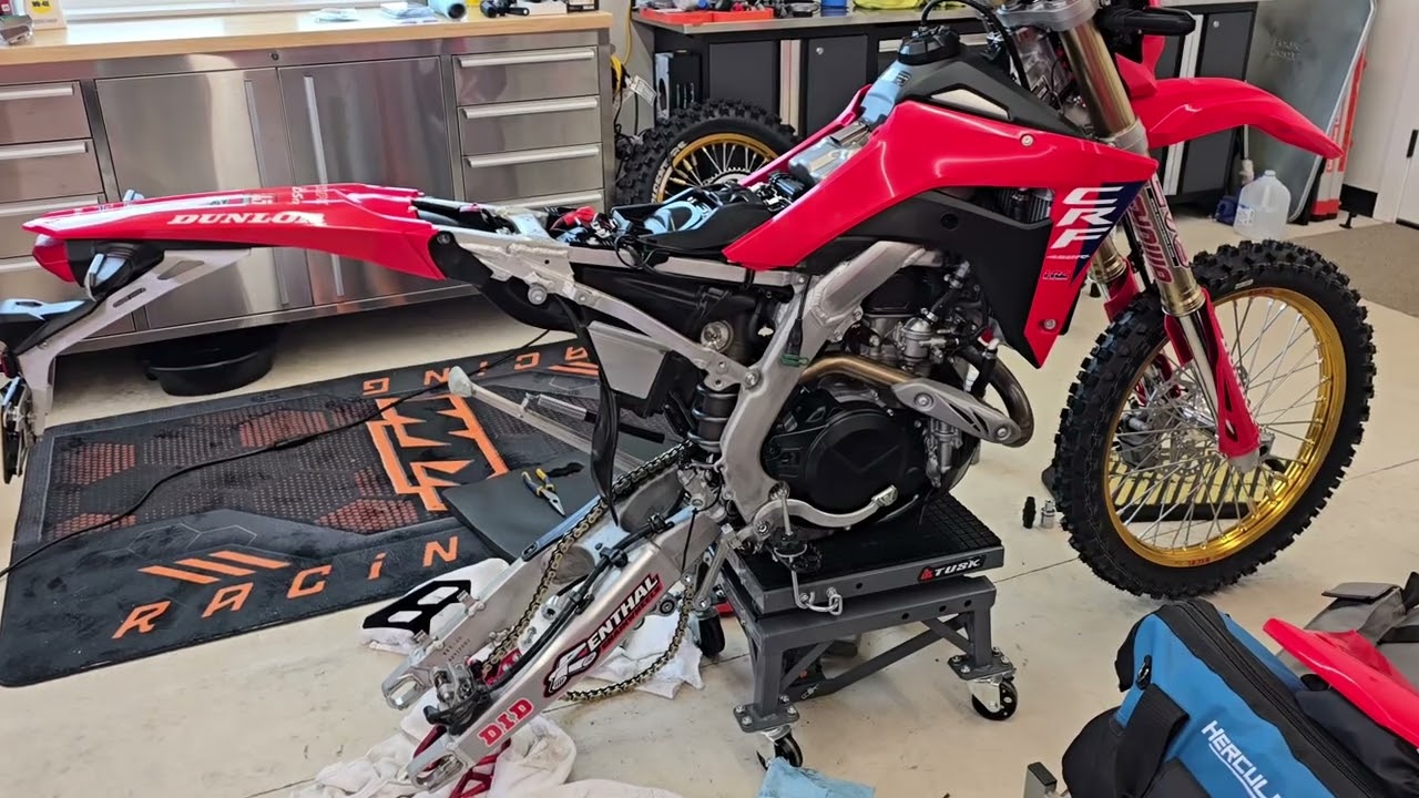 25' Honda CRF 450RL / Rear Shock Removal & Installation Tips