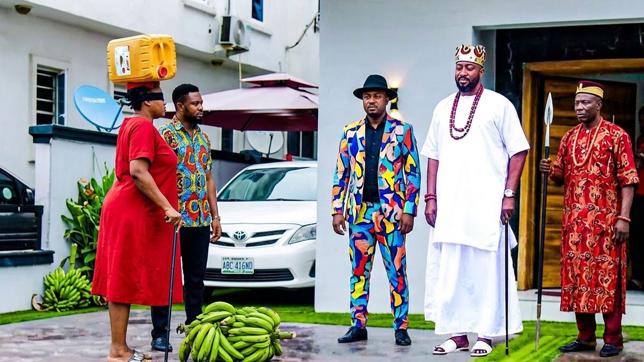 The Billionaire Prince Found His Future Wife In The Blind Maid He Maltreated|Nigeria Movie