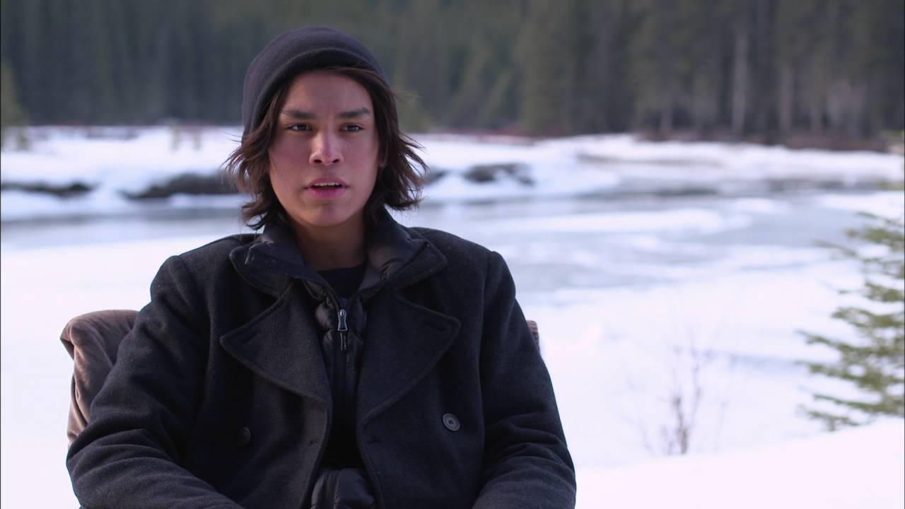 The Revenant: Forrest Goodluck "Hawk" Behind the Scenes Movie Interview | ScreenSlam