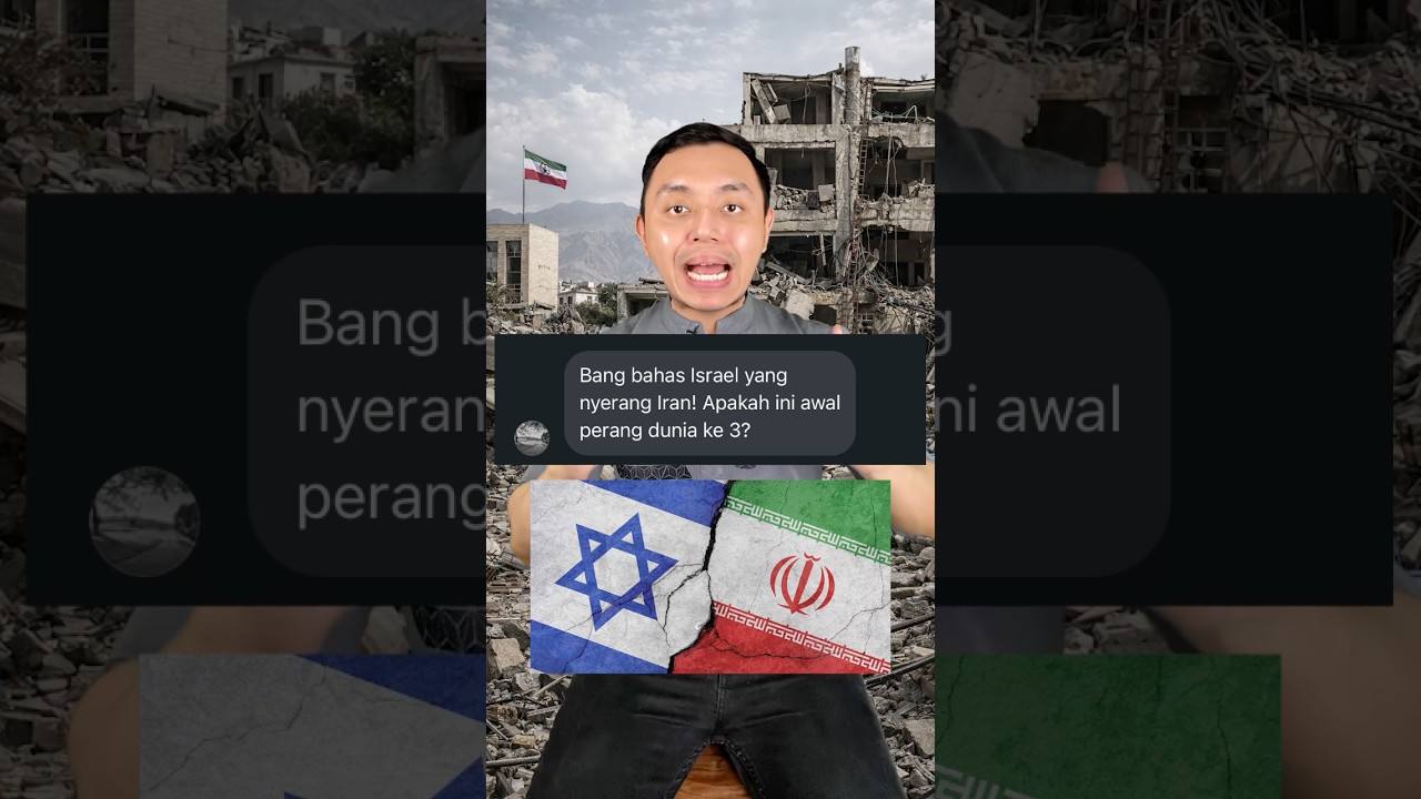 Israel nyerang Iran? Apakah ini awal Perang Dunia ke-3? #shorts