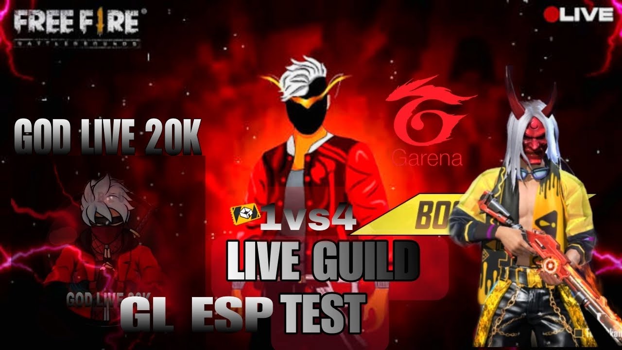 GOD IS LIVE 🥶GUILD TEST 🗿🍷 1v2 OMLY 4 ROUND #freefire #live#short #ff #freefirelive #viral#live#f