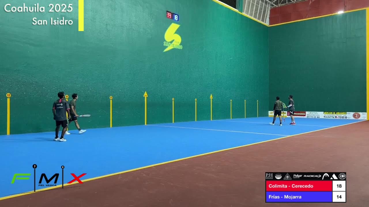 Abierto Nacional de Frontenis  Torreón 2025  Colimita - Cerecedo VS Frías - Mojarra