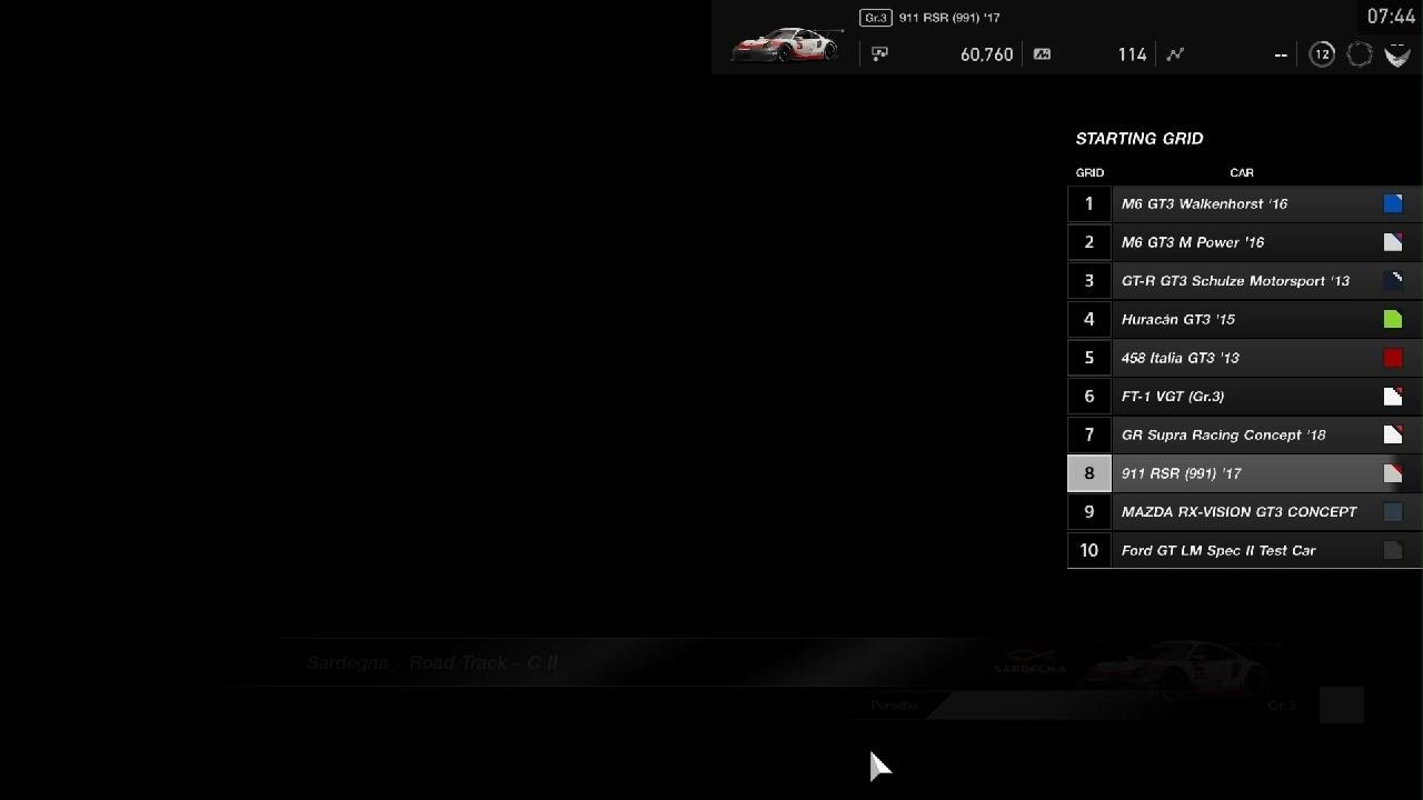 Porsche 911 GTRSR #GrandTurismoPs4