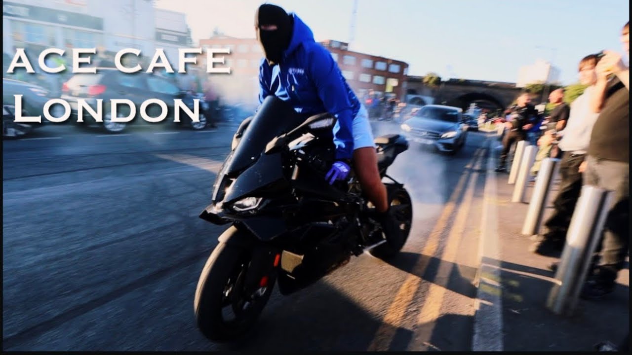 Встреча со стантрайдерами в Ace Cafe