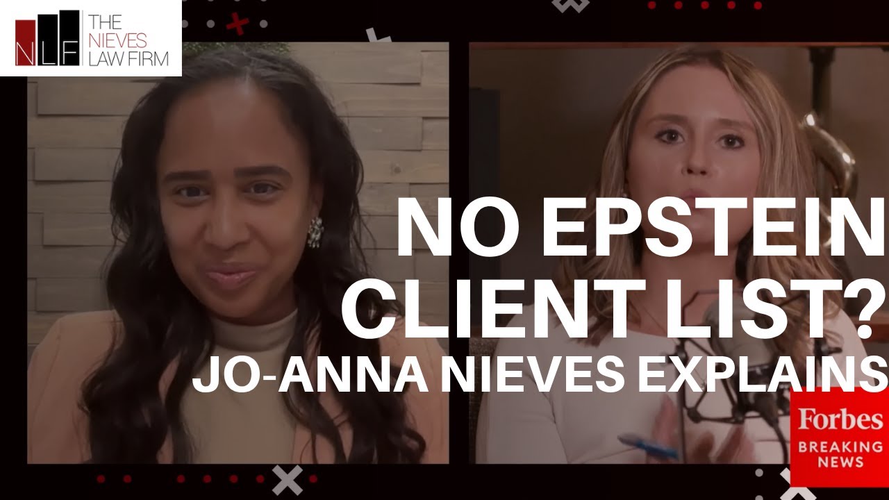 Jo‑Anna Nieves joins Forbes Newsroom to Discuss the DOJ&rsquo;s Epstein Memo | The Nieves Law Firm