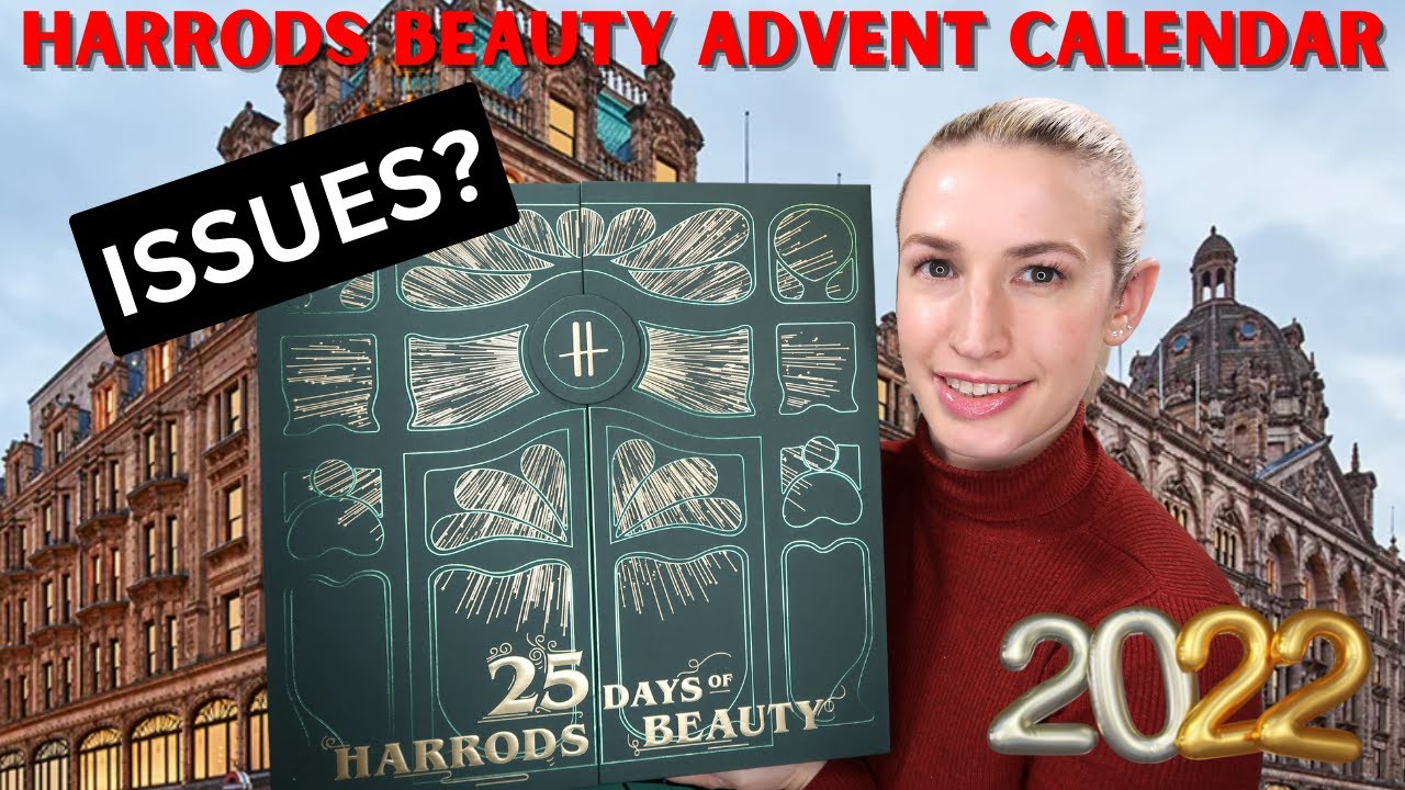 Harrods Beauty Advent Calendar Unboxing 2022