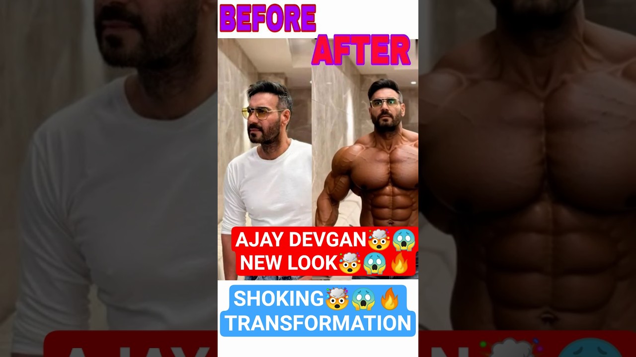😱Ajay Devgan New Look🤯🔥