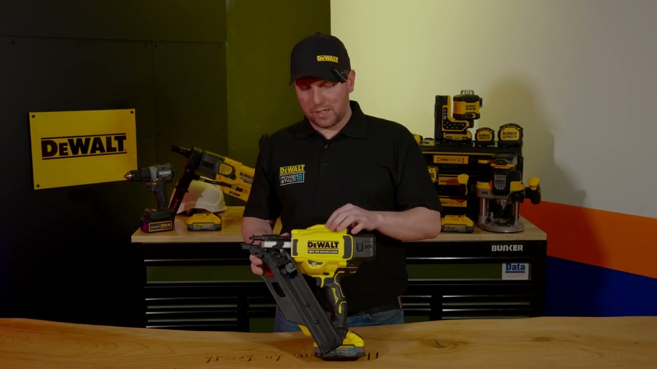 Полный обзор и разборка нового пневматического гвоздезабивателя DeWALT First Fix Framing Nailer D...