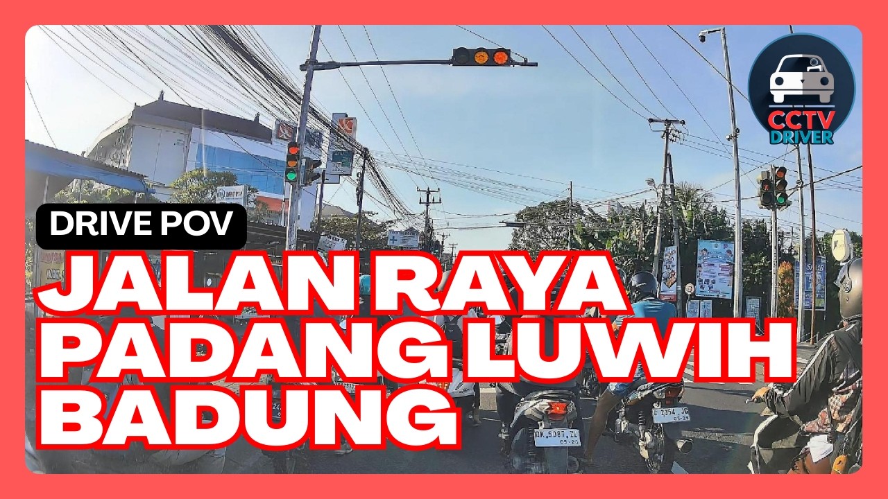 POV Dashcam Driving Melewati JL.Raya Padang Luwih | Rabu 4 Maret 2026 Pagi | No Talking | CCTVDRIVER
