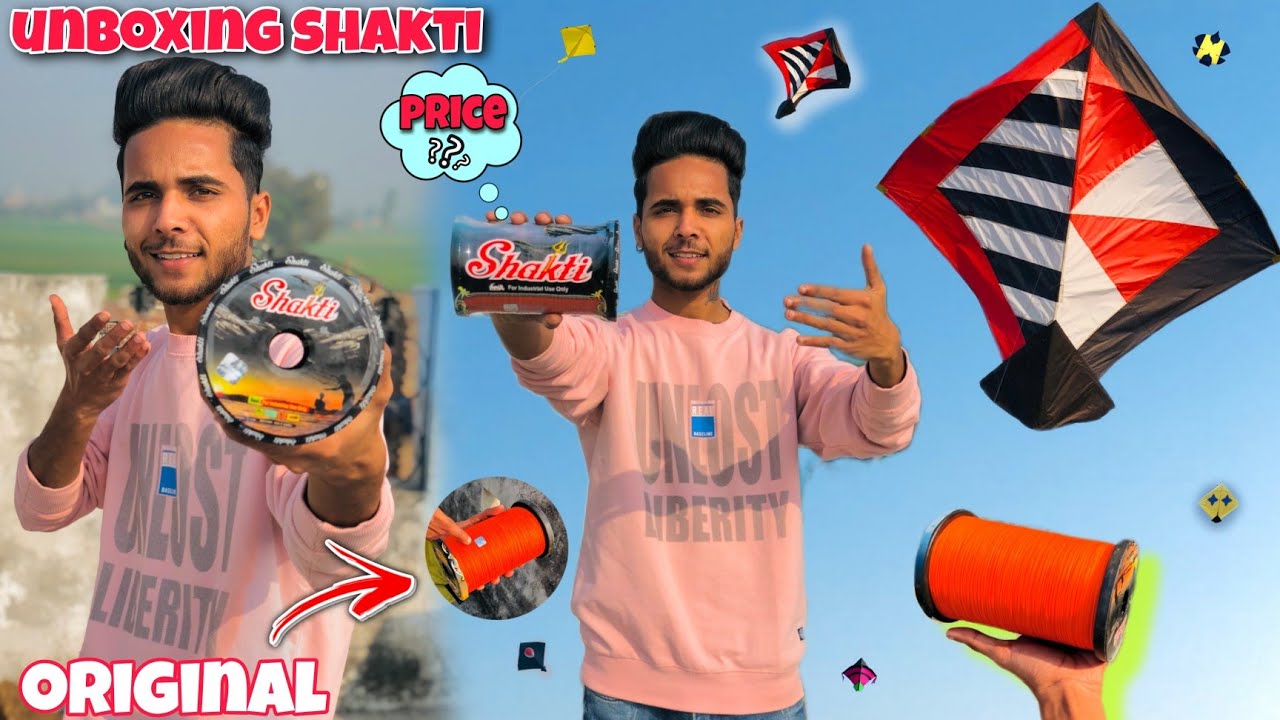 Unboxing & Testing Shakti Gattu 😱|| Full Review😍 | Best Manjha For Kites Flying || Desi Patangbazi 🔥