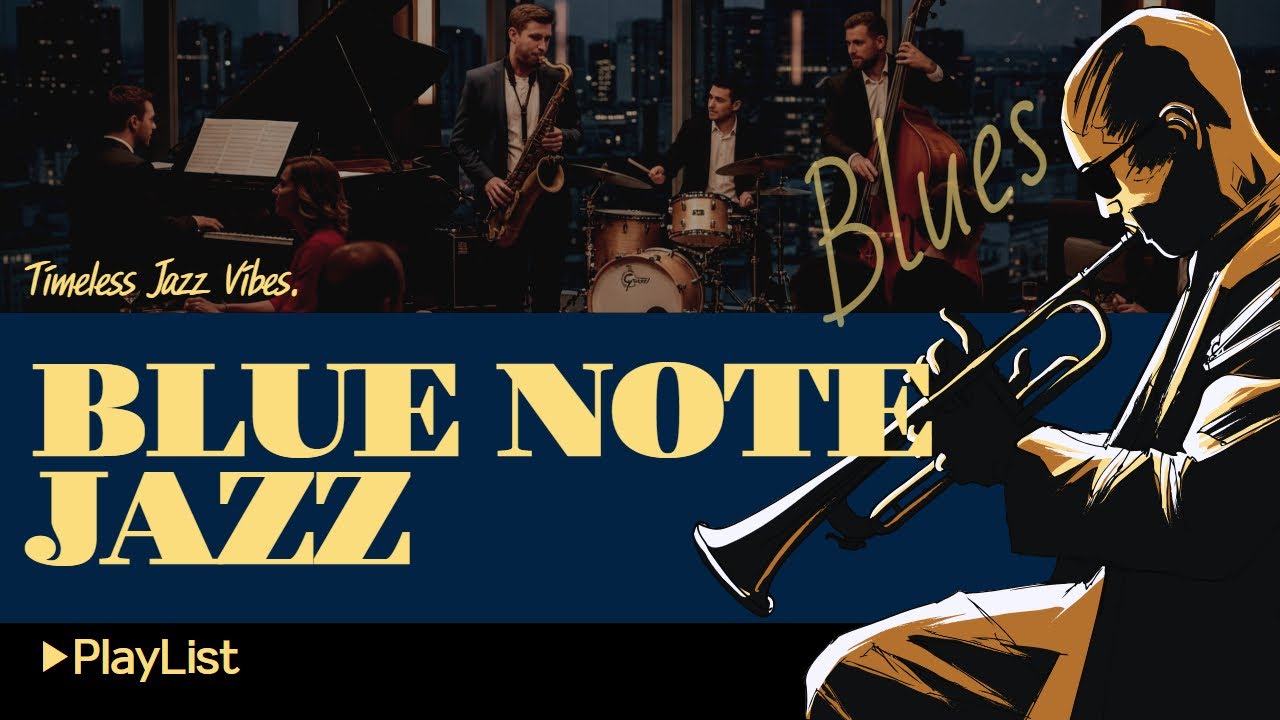 [🎷Blue Note Jazz] ▶Playlist - Elegant Jazz Lounge to Ease the Day’s Tension