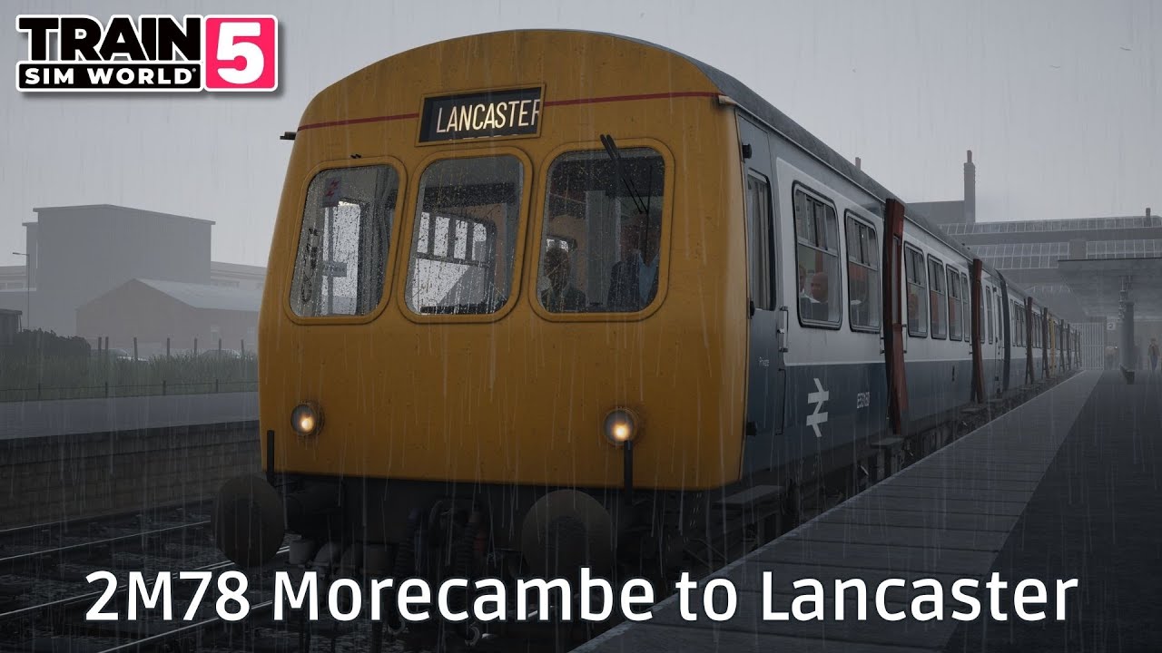 2M78 Morecambe to Lancaster - WCML: Preston - Carlisle - Class 101 - #TrainSimWorld5